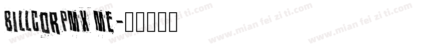 billcorpmx me字体转换